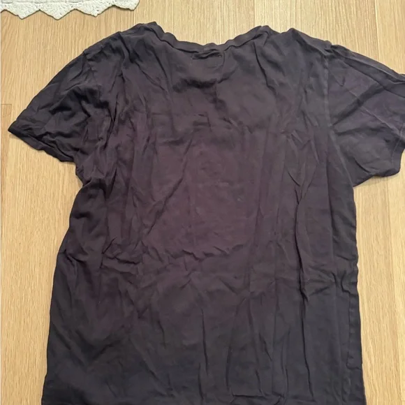 Lauren Moshi Black Tee aloha palm tree - Picture 3 of 3